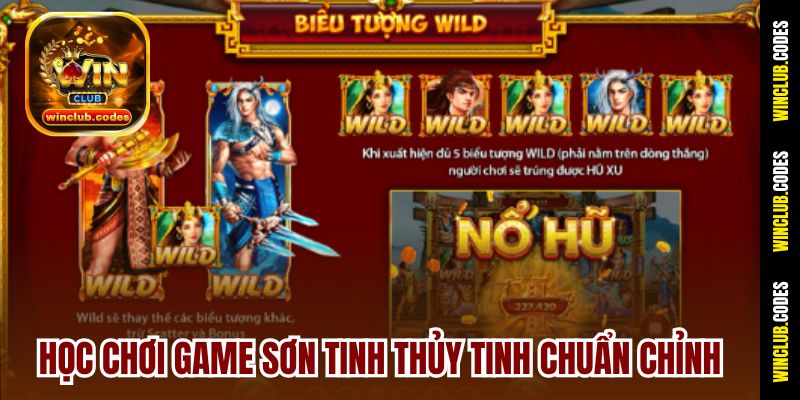 Học chơi game Sơn Tinh Thủy Tinh chuẩn chỉnh